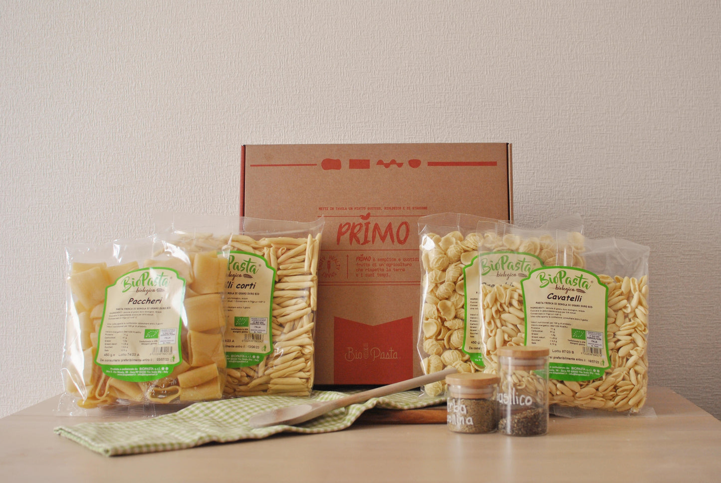 Pasta biologica secca artigianale tipica lucana Multipack da 4 confezioni