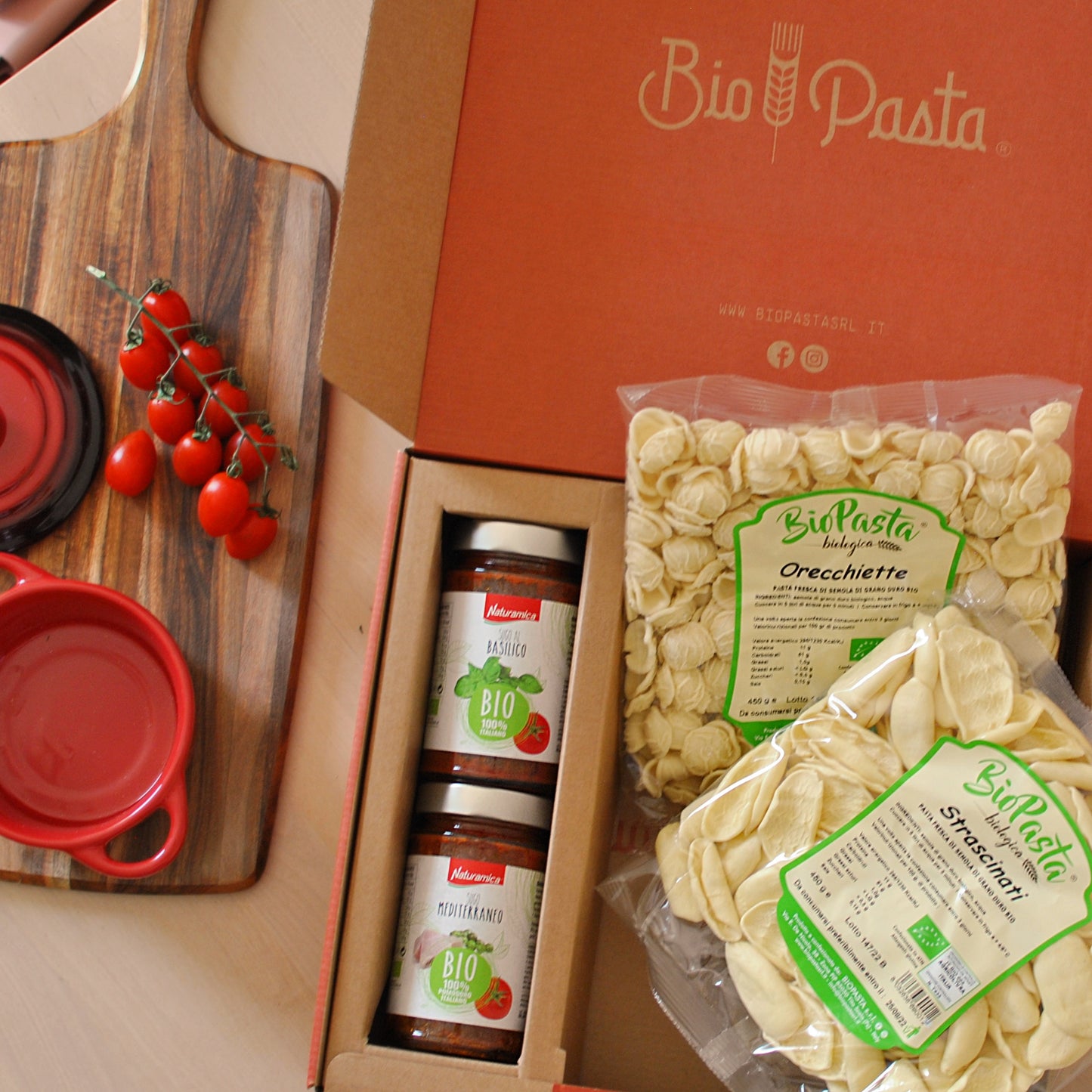 Pasta Fresca Bio con Sughi Biologici