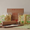 Typical Lucanian artisanal dry organic pasta Multipack of 4 packs 
