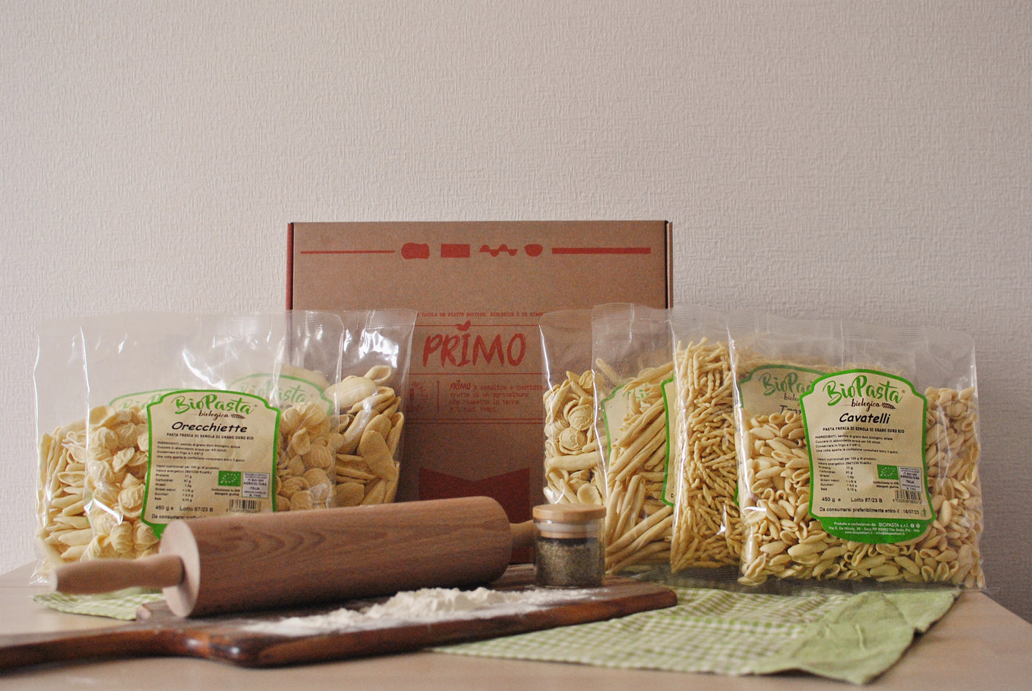 Pasta biologica secca artigianale tipica lucana Multipack da 7 confezioni