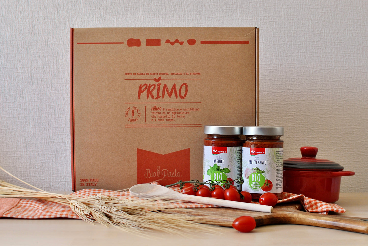 Pasta Fresca Bio con Sughi Biologici