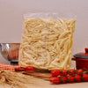 Fresh organic barks, typical Lucanian artisan pasta